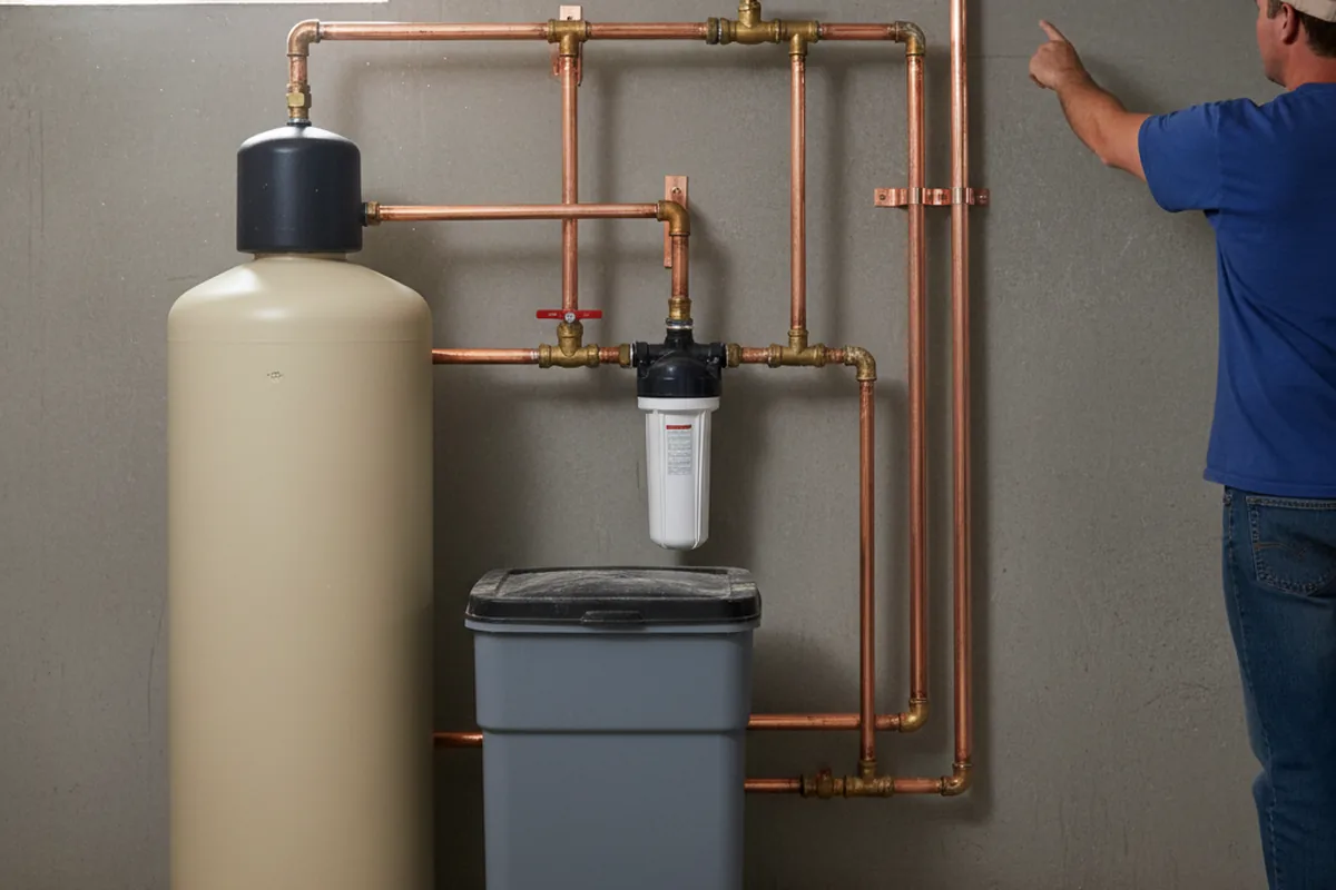 Whole-house water treatment system installed in Hazleton
